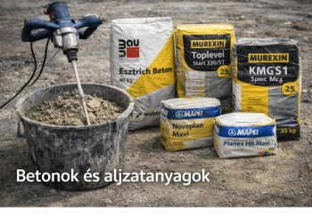 BETONOK ÉS ALJZATOK - Réti Tüzép