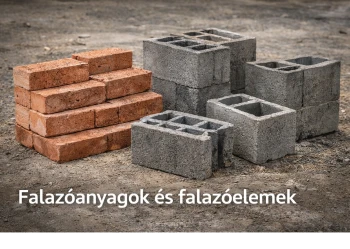 FALAZÓANYAGOK ÉS FALAZÓELEMEK - Réti Tüzép