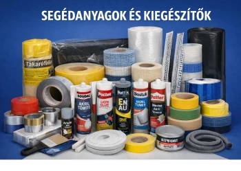 SEGÉDANYAGOK ÉS KIEGÉSZÍTŐK - Réti Tüzép